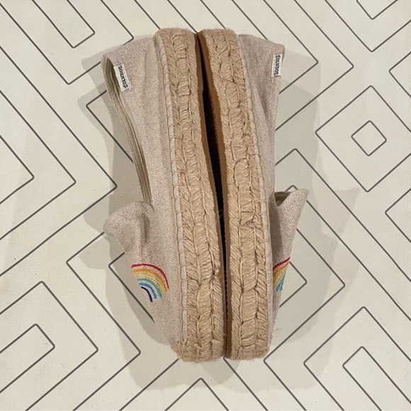 Soludos X Ashkhan Rainbow Espadrille Slip On Shoes. Sz 8.5 - Picture 6 of 11